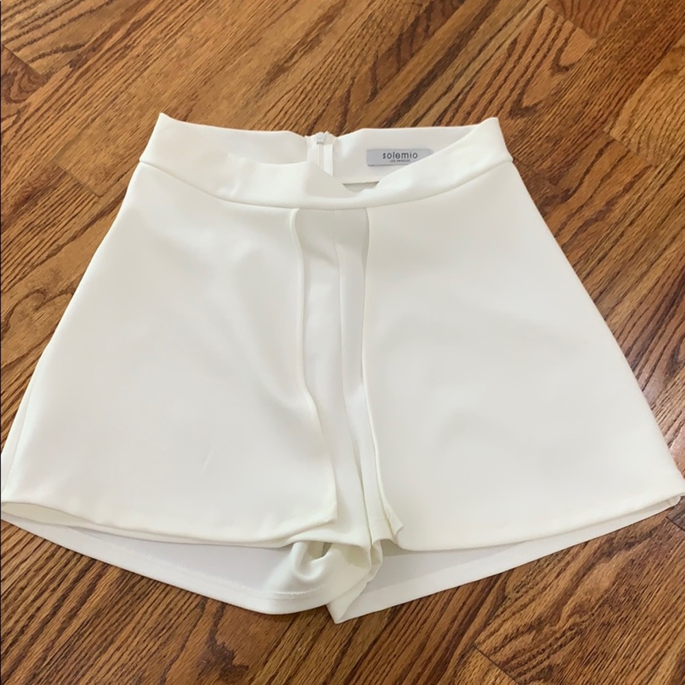 White Skort
